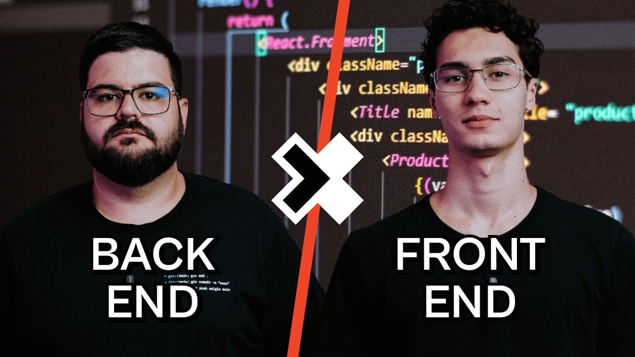 Back-end vs. Front-end (mas trocando de lugar)