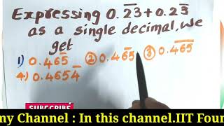 Express 0 23 bar 0 2 3 bar as a single decimal