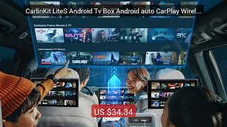 CarlinKit LiteS Android Tv Box Android auto CarPlay Wireless Adatp... — Best Deal 2026 | Shop Now!