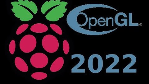 OpenGL 2.1 on Raspberry Pi - BUG FIX LIVESTREAM
