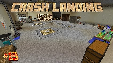 Minecraft Modded Survival: Crash Landing: EP 13: automatic tree farm