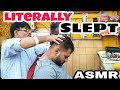 ASMR head massage with neck cracking By Indianbarber Sarwan