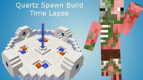 Minecraft | Quartz Spawn | Time Lapse