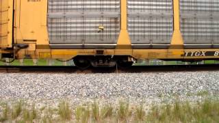 FEC TRAIN 210 STOPPING IN FRONT OF CAMERA!!!! RARE!!!!