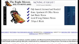 The Right Movers of Houston - Movers Katy TX, League City Movers, and Sugar Land Movers