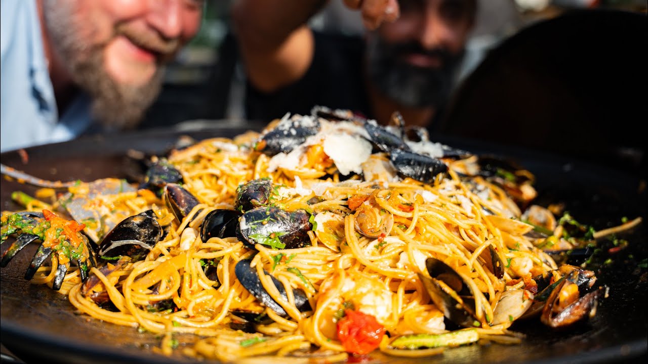 Den godaste skaldjurspastan vi lagat