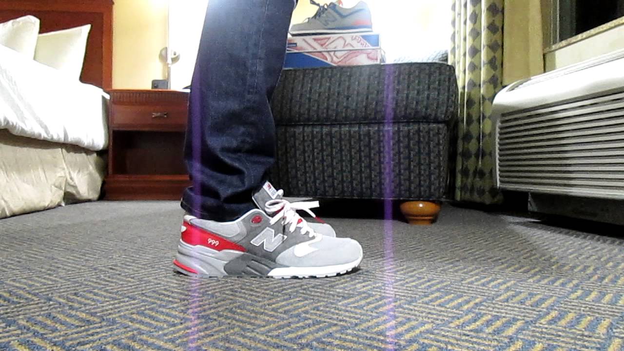 new balance 999 elite edition grey red