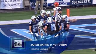 North Canton Hoover Vikings At Louisville Leopards Varsity Football Highlights 9 1 2017