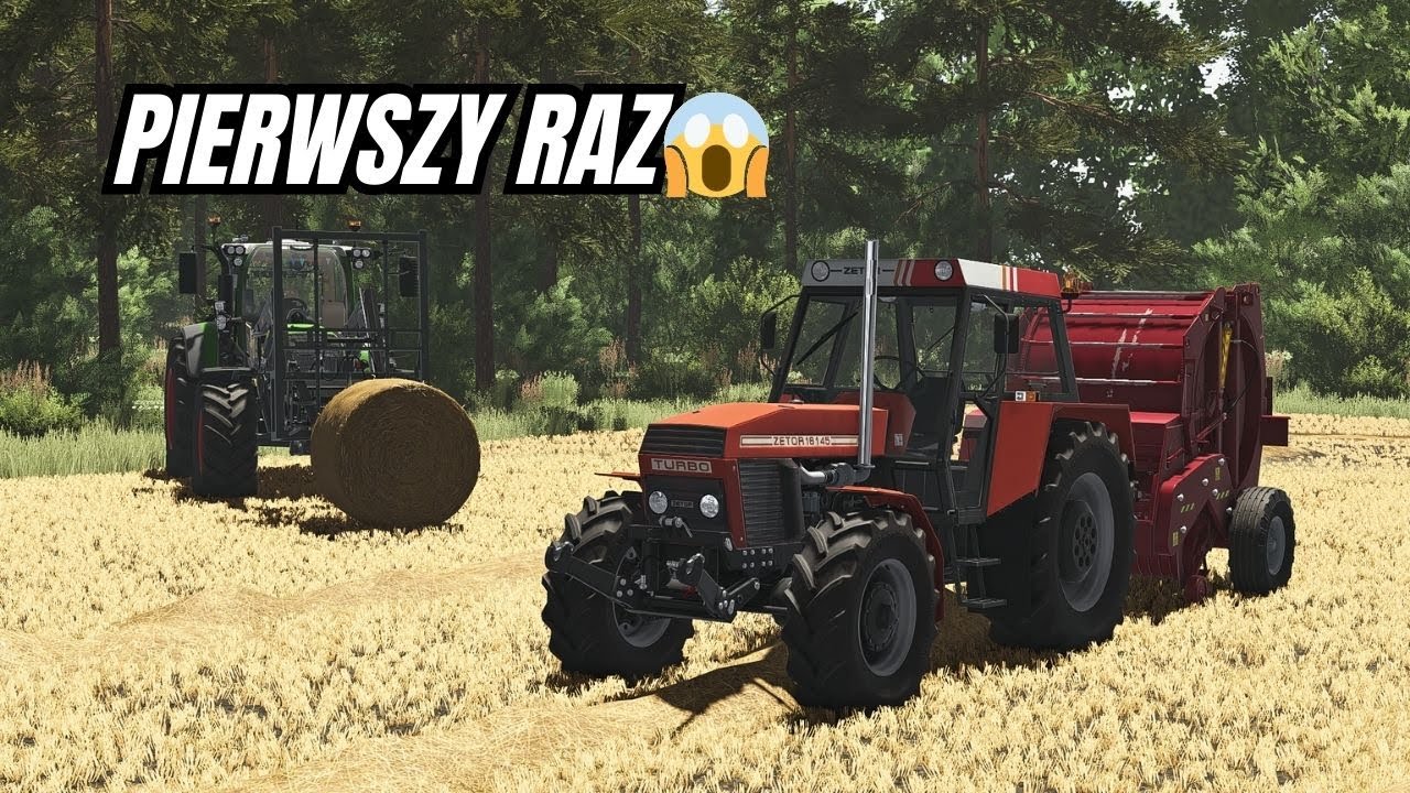 PIERWSZY ODCINEK Z KAMERKĄ!😱 Pszenica, bele i świnie FS25 | Odc. 2