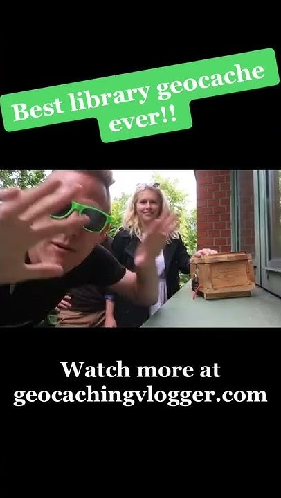 BEST LIBRARY GEOCACHE EVER! - YouTube