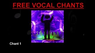 VOCAL CHANT SAMPLES | HERE FOR FREE Resimi