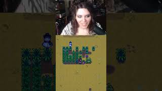 Showing my produce to a frog? Only in Stardew Valley