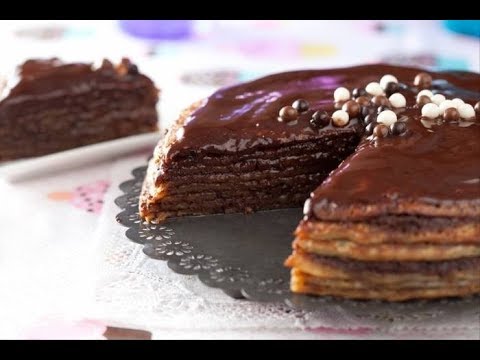 Vidéo: Comment Faire Un Gâteau De Crêpes à La Banane Et Aux Cerises