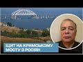 Путін поставив щит на Кримському мосту з росіян, які втікають із півострова