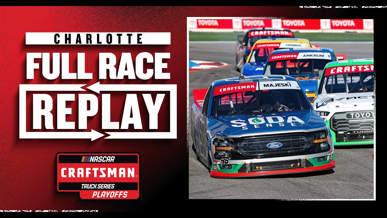 2025 NASCAR Craftsman Truck Series Full Race: EcoSave 250 at Charlotte ROVAL