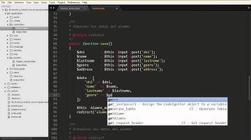 42. Inserts y Selects con el Query Builder - Curso de CodeIgniter
