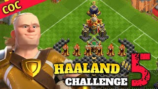 How to 3 Star Haaland Challenge 5 , Thrower Throwdown (Clash of Clans)