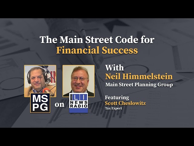 The Main Street Code for Financial Success - feat. Scott Cheslowitz - August 5th, 2022