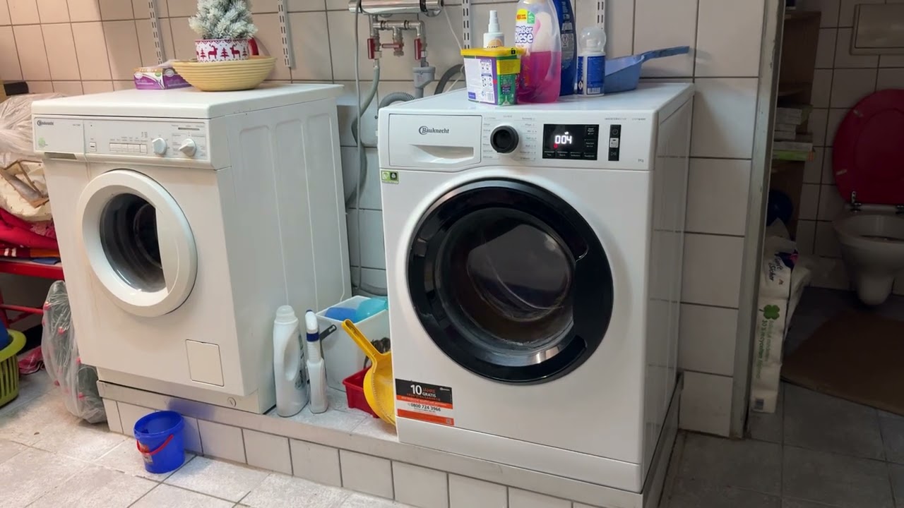 Bauknecht WA 2360 + WM Elite 8FH A ❌Schleudern spinning spin cycle❌  washing machine