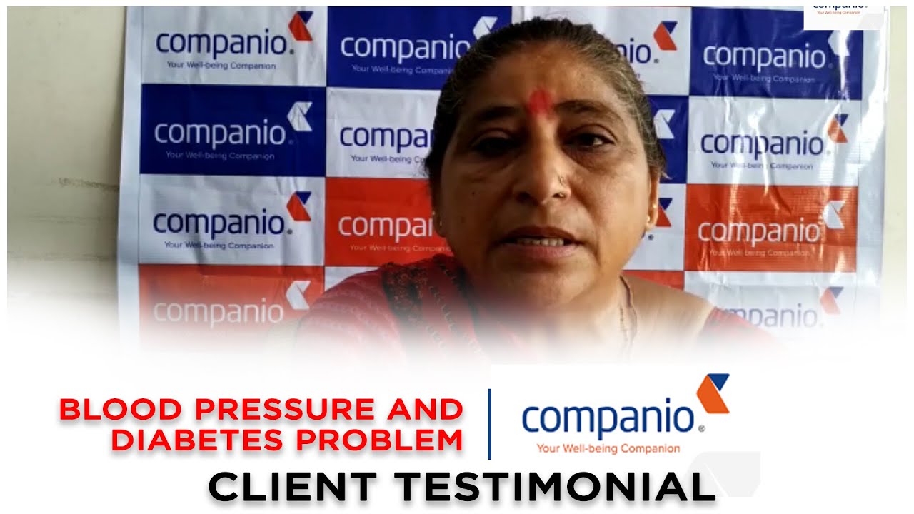 Blood Pressure and Diabetes Problem | Client Testimonial - Gujarati | Health Products | Companio