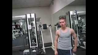 14 Yr Old Tricep Flex - Mark Bacon Back In The Day