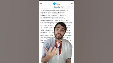 "Official" Language Consequences #linguistics #english #officiallanguage