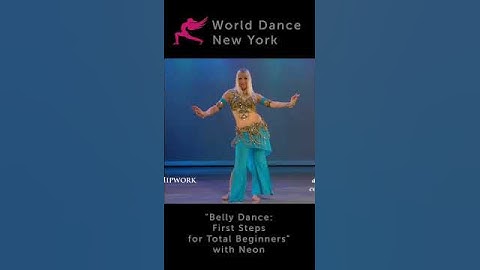 "Bellydance - First Steps" with Neon  INSTANT WORLDWIDE VIDEO at WorldDanceNewYork.com #bellydance