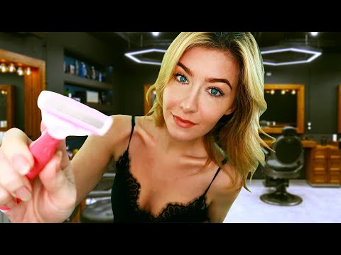 ASMR FOR MEN Barbershop Shave & Cut Experience 💈