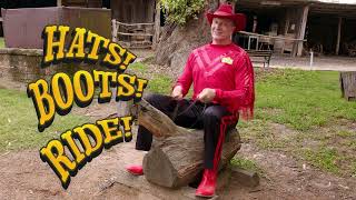 hats boots ride wiggles country music song kids