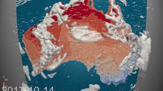 Monthly Weather Review for Australia - October 2017