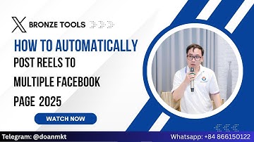 How To Automatically Post Reels To Multiple Facebook Page 2025 | Facebook Bot