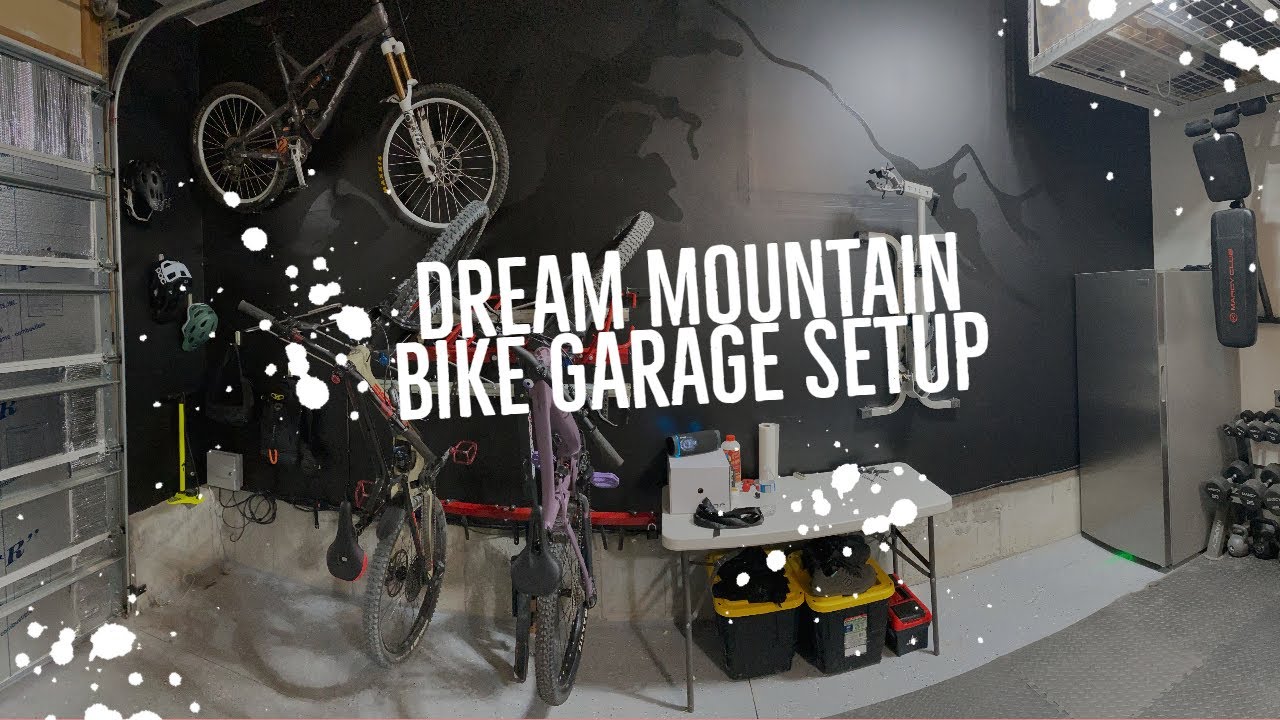 Dream Mountain Bike Garage Setup YouTube