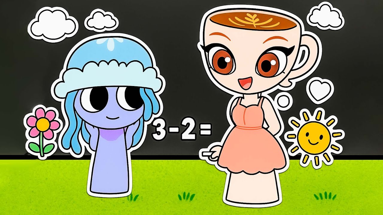 2 + 5 = ... Wait, WHAT?! Let's Do Math With Sprunki and Brainrot 🤯 ...