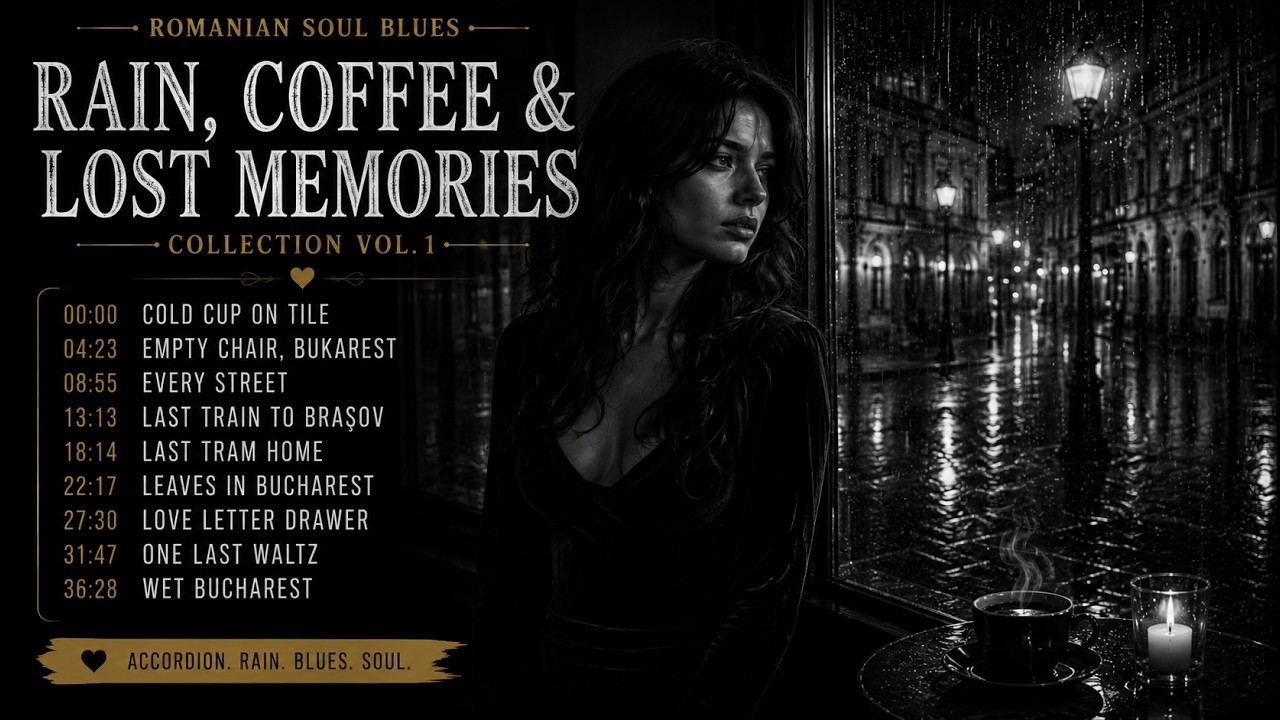 Indie Soul,R&Bレア After Rain - Club Lovin 🌧️ Rain, Coffee & Lost Memories | Romanian Soul Blues Collection
