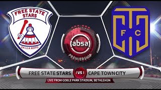 Absa Premiership 2018/19 | Free State Stars vs Cape Town City