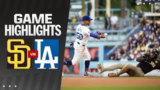 Padres vs. Dodgers Game Highlights (4/14/24) | MLB Highlights