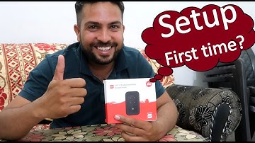 How to setup or use first time JIO 4G+ wifi Hotspot Dongle New JIO Dongle