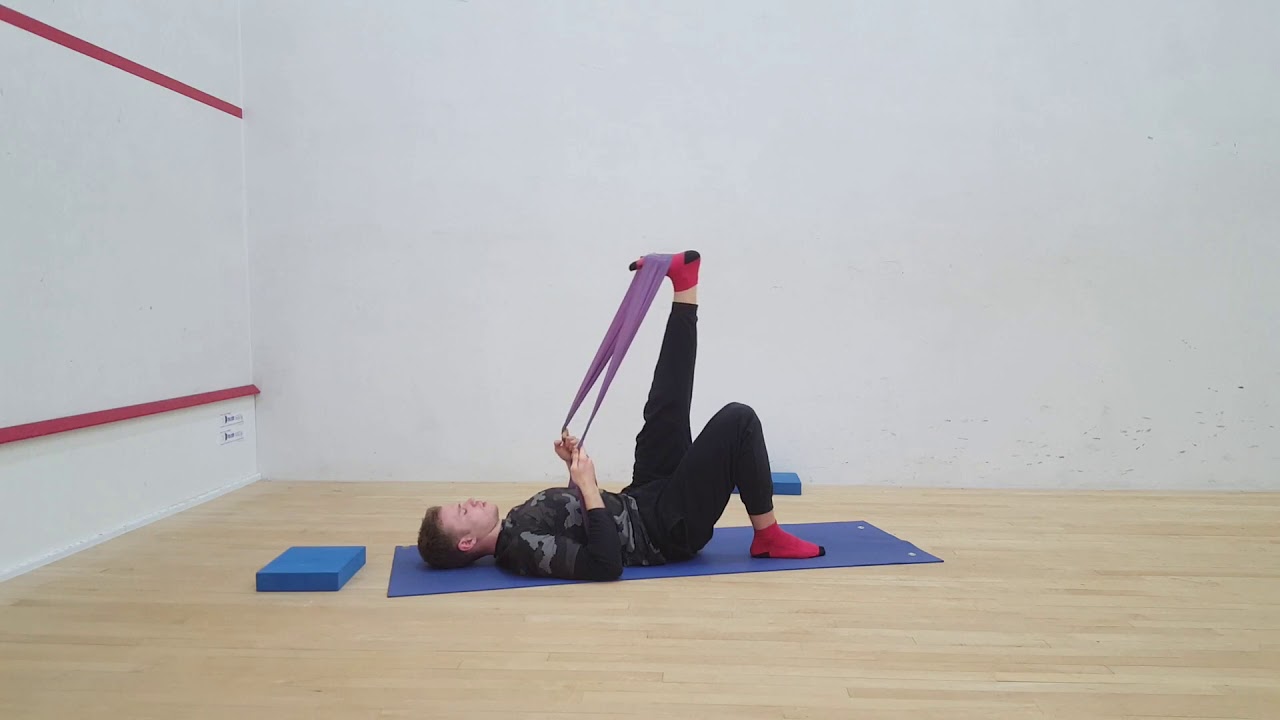 Stretch routine hips & back faceup/down