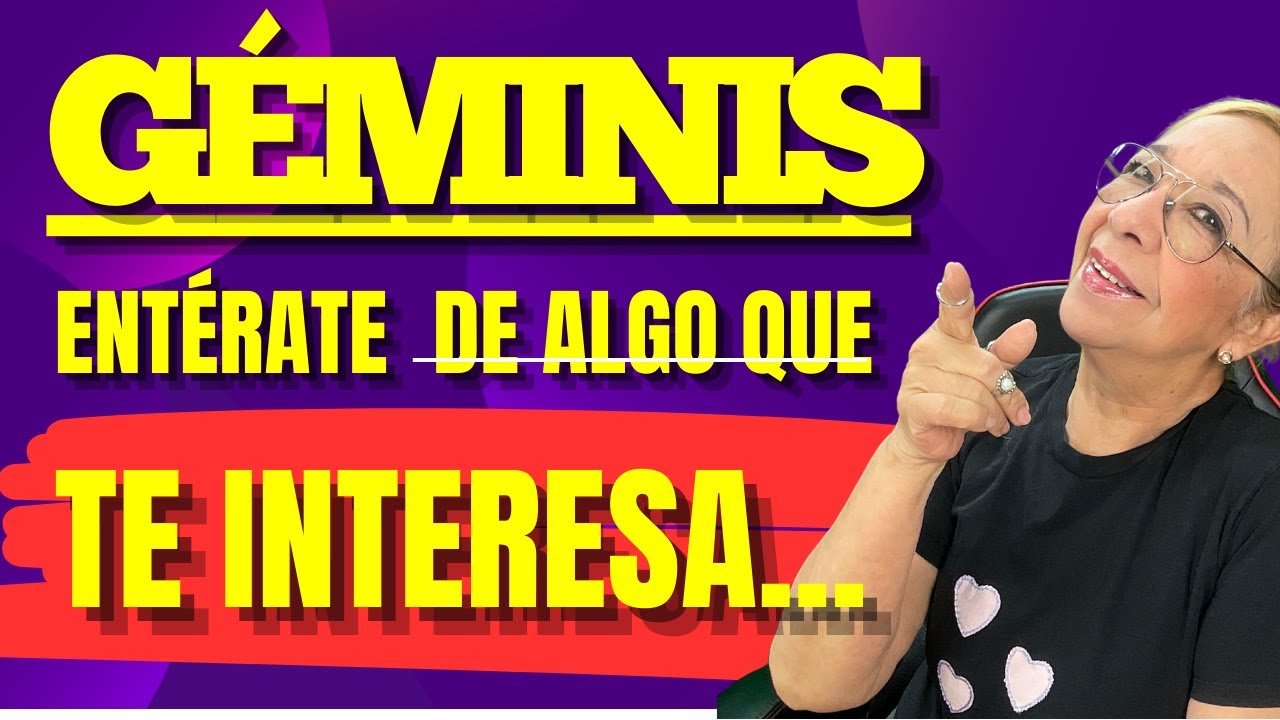 GÉMINIS! WOW!!! Tanto que esperaste por tu EX! Ahora mira esto! - YouTube