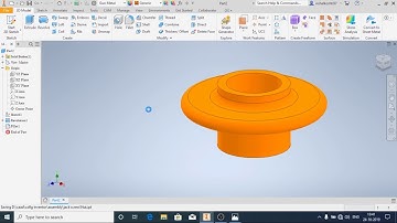 Autodesk Inventor-2020 Nut of Screw Jack.