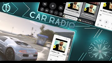 Parva Car Radio | The Ultimate FiveM Music Script with CarPlay UI & 3D Audio (QBCore/ESX/Standalone)