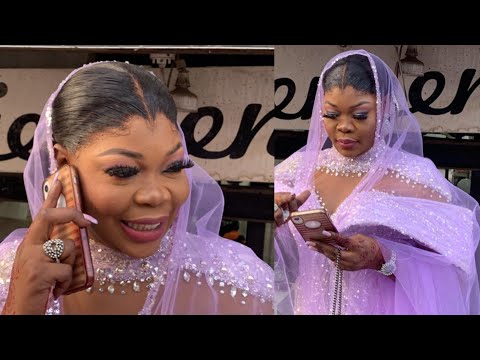 Alkhairy! Le jour de son mariage, Amina de série famille sénégalaise reçoit l’appel vidéo de son..