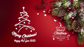 Merry Christmas Slideshow Opener | After Effects Project| AE  templates