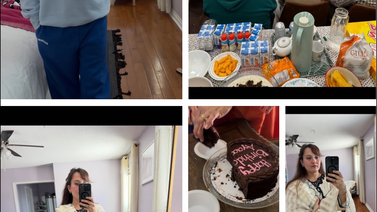 Birthday vlog. Spend a day with us 