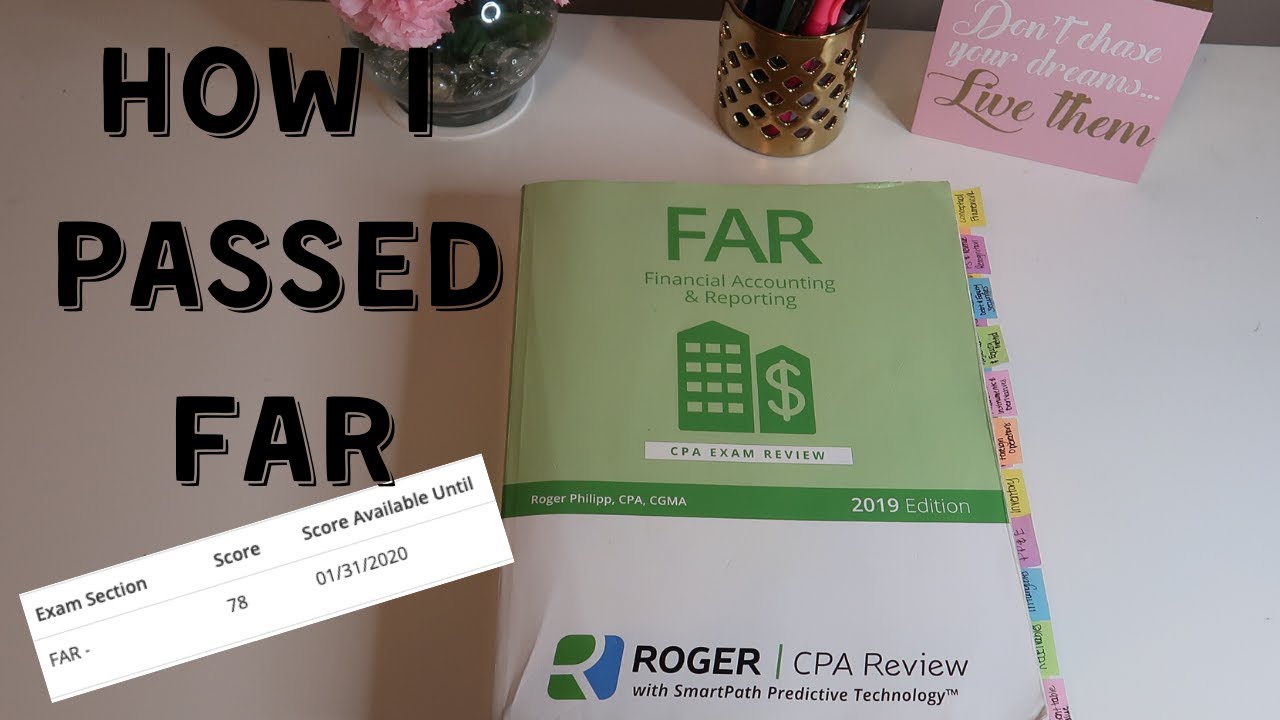 HOW I PASSED FAR ON THE FIRST TRY | CPA EXAM