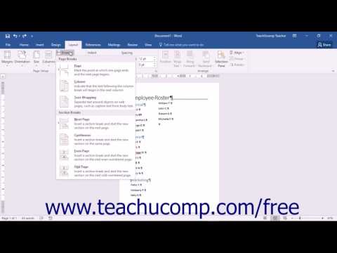 Word 2016 Tutorial