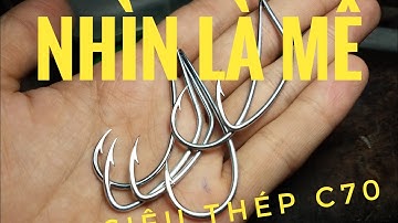 Lưỡi câu móng heo cực nhạy. 0983117566