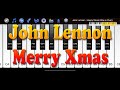 John Lennon - Happy Xmas - How to Play Piano Melody