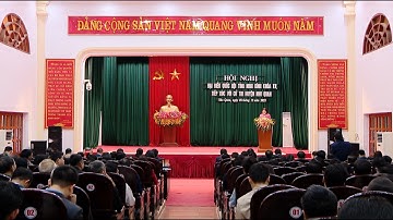 Đại biểu Quốc hội tỉnh tiếp xúc cử tri huyện Nho Quan