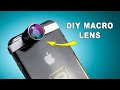 How to make a macro lens to use for phones | NAMBARON CREATIVE